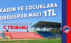 Kadın ve Çocuklara Kırıkkale FK-Orduspor maçı 1 TL