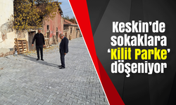 Keskin’de sokaklara ‘Kilit Parke’ döşeniyor