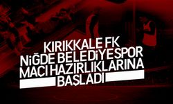 Kırıkkale FK, Niğde Belediyespor maçı hazırlıklarına başladı