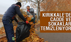 Kırıkkale'de cadde ve sokaklar vakumlu süpürge ile temizleniyor