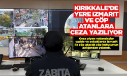 Kırıkkale’de yere izmarit ve çöp atanlara ceza yazılıyor