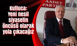 Kutluca: Yeni nesil siyasetin öncüsü olarak yola çıkacağız