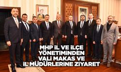 MHP il ve ilçe yönetiminden Vali Makas ve il müdürlerine ziyaret