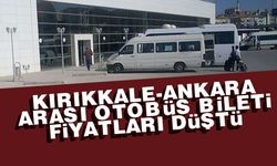 Kırıkkale’de otobüs bileti fiyatları düştü