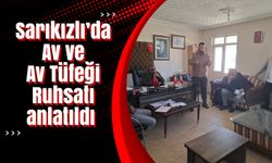 Sarıkızlı’da Av ve Av Tüfeği Ruhsatı anlatıldı