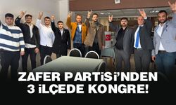 Zafer Partisi’nden 3 ilçede kongre