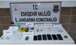 Çifteler ve Beylikova’da uyuşturucu operasyonu