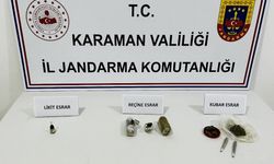 Kahve kavanozdan reçine esrar çıktı