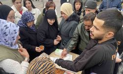 Ücretsiz lokma dağıtımı izdihama neden oldu