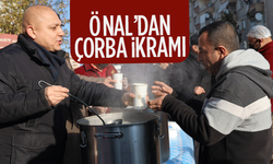 Önal’dan vatandaşa çorba ikramı