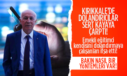 Kırıkkale’de dolandırıcılar, sert kayaya çarptı!