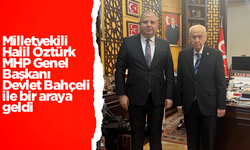 MHP Kırıkkale Milletvekili Halil Öztürk, MHP Genel Başkanı Devlet Bahçeli ile bir araya geldi