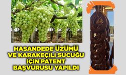 Hasandede Üzümü ve Karakeçili Sucuğu için patent başvurusu yapıldı