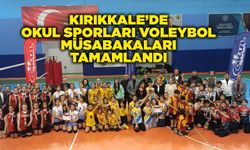 Kırıkkale’de okul sporları voleybol müsabakaları tamamlandı