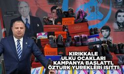 KIRIKKALE ÜLKÜ OCAKLARI KAMPANYA BAŞLATTI, ÖZTÜRK YÜREKLERİ ISITTI