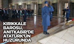 Kırıkkale Barosu, Anıtkabir’de Atatürk’ün huzurunda