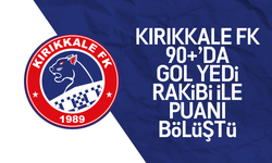 Kırıkkale FK, rakibiyle puanı bölüştü