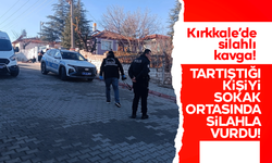 Kırıkkale'de tartıştığı kişiyi silahla vuran kişi olay yerinden kaçtı