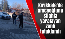 Kırıkkale'de amcaoğlunu silahla yaralayan zanlı tutuklandı