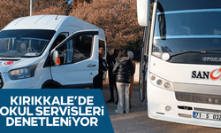 Kırıkkale’de okul servisleri sıkı denetim altında