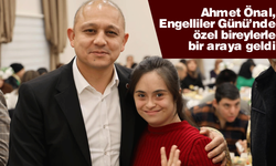 Önal, Engelliler Günü’nde, özel bireylerle bir araya geldi