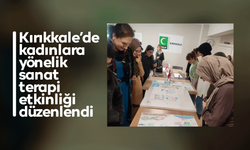 Kırıkkale’de kadınlara yönelik sanat terapi etkinliği düzenlendi