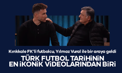 Kırıkkale FK’li futbolcu, Yılmaz Vural ile bir araya geldi