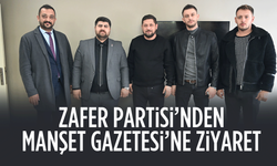 Zafer Partisi’nden Manşet Gazetesi’ne ziyaret