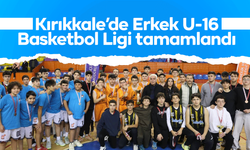 Kırıkkale’de Erkek U-16 Basketbol Ligi tamamlandı