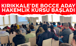 Bocce Aday Hakemlik Kursu başladı