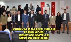 Kırıkkale Barosu’ndan tarihi adım: Genç Avukatlar Meclisi Kuruldu