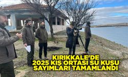 Kırıkkale'de 2025 Kış Ortası Su Kuşu sayımları tamamlandı