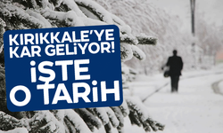 Kırıkkale'ye kar geliyor! İşte o tarih!