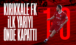 Kırıkkale FK, ilk yarıyı önde kapattı