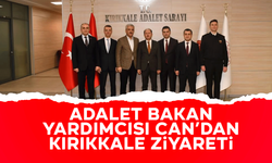 Adalet Bakan Yardımcısı Can, Kırıkkale'de