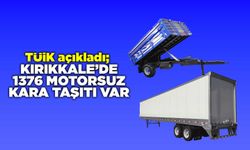 Kırıkkale’de 1376 Motorsuz Kara Taşıtı var