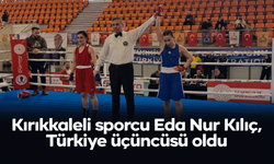 Kırıkkaleli sporcu Eda Nur Kılıç, Türkiye üçüncüsü oldu