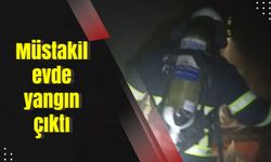 Kırıkkale'de müstakil evde yangın çıktı