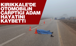 Otomobilin çarptığı adam hayatını kaybetti