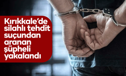 Kırıkkale’de silahlı tehdit suçundan aranan şüpheli yakalandı