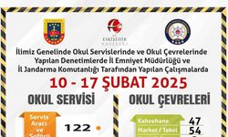 Okul servisleri ve çevrelerine yönelik denetim yapıldı