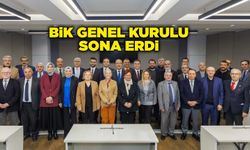 BİK Genel Kurulu sona erdi