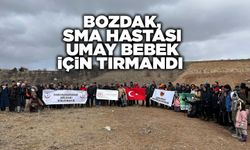 Bozdak, SMA hastası Umay bebek için tırmandı