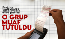 Elektrikte tüketim limiti aşanlara yüksek fatura gelecekti! O grup muaf tutuldu!