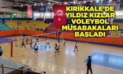 Kırıkkale’de Yıldız Kızlar Voleybol müsabakaları başladı