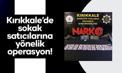 Kırıkkale’de sokak satıcılarına yönelik operasyon!