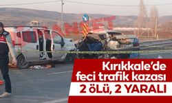 Kırıkkale’de hafif ticari araç ile otomobil çarpıştı: 2 ölü 2 yaralı