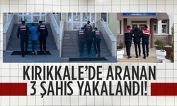 Kırıkkale’de aranan 3 şahıs yakalandı