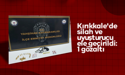 Kırıkkale'de silah ve uyuşturucu ele geçirildi: 1 gözaltı