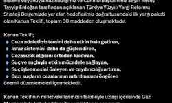 Bakan Tunç: "İlk yargı paketi olan kanun teklifi toplam 30 maddeden oluşmaktadır"